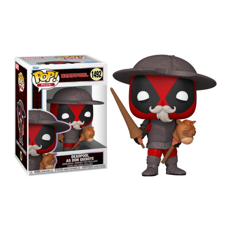 Pop Plus - Marvel Deadpool - Deadpool Don Quixote 1492 Pop Plus - Marvel Deadpool - Deadpool Don Quixote 1492